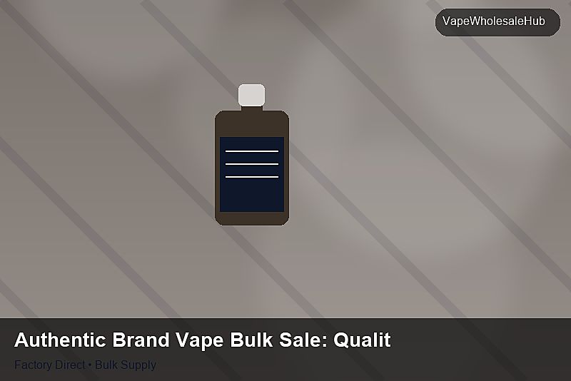 Authentic Brand Vape Bulk Sale — Authentic Brand Vape Bulk Sale: Quality Inspection Checklist | 2026 Edition photo 2