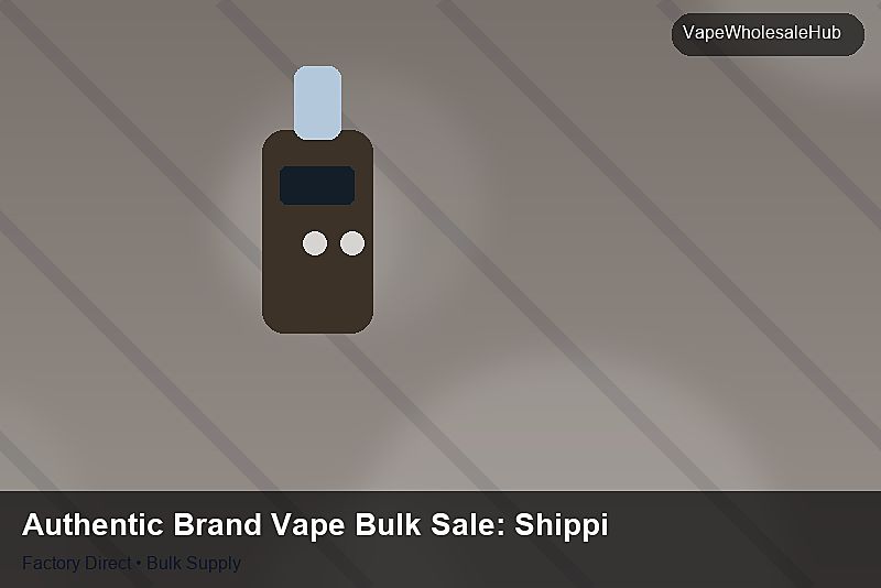 Authentic Brand Vape Bulk Sale — Authentic Brand Vape Bulk Sale: Shipping & Logistics | 2026 Edition photo 1